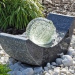 Granit springbrunnen
