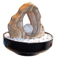 Tischbrunnen Marmor