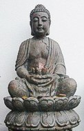 Skulpturenbrunnen Buddha Feng Shui