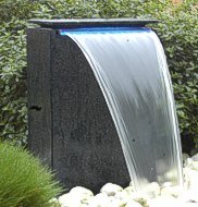Wasserfallbrunnen für Teich und Terrasse
