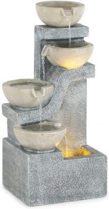 Wasserspiel Zement, modern